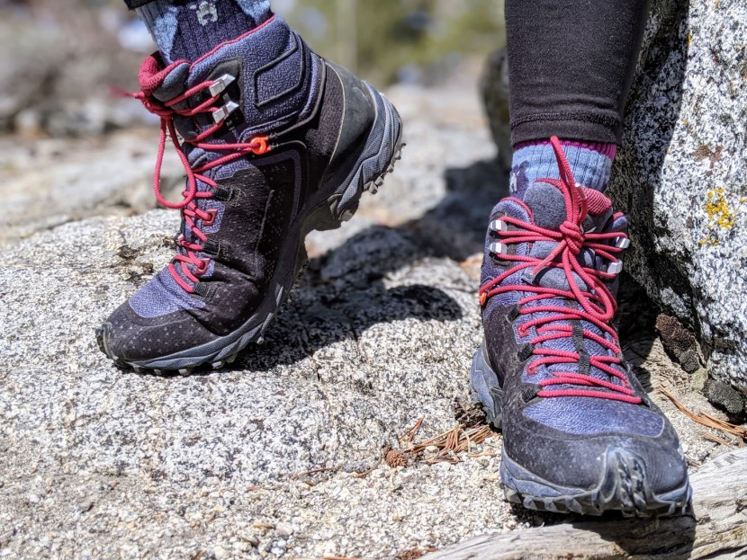 salewa alpenrose 2 mid gtx - here, we demonstrate the level of flex the forefoot has in these...