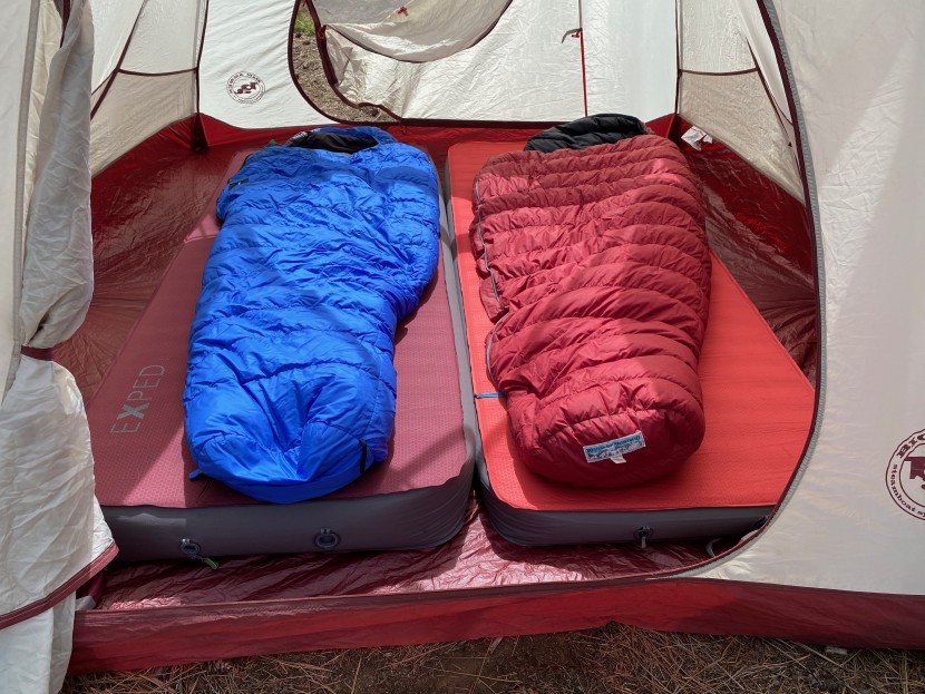 exped megamat max - vertical sidewalls mean you can utilize the whole surface of the...