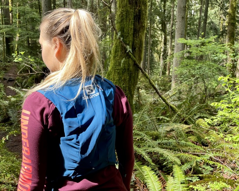 salomon adv skin 8 set - sunny seattle days and the salomon adv skin 8 make for happy gear...