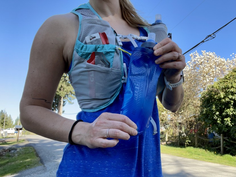 camelbak ultra pro for women - this hydration vest comes with two included 500ml soft flasks for...