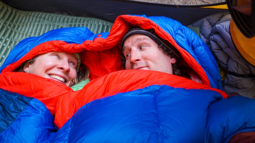 sleeping bag - double sleeping bags come the closest of any zippered sleeping bags...