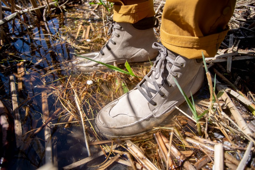 sorel madson ii moc toe - this is about as deep as you can get get before you start getting...