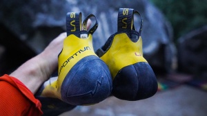 The most noticeable difference between the original La Sportiva...
