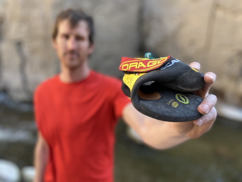 climbing shoes - the scarpa drago is one of the softest bouldering shoes on the...