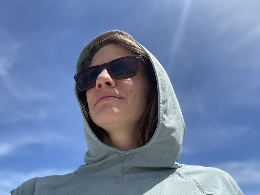 black diamond alpenglow hoody for women - a higher cut neck help this hood be more protective no matter if its...