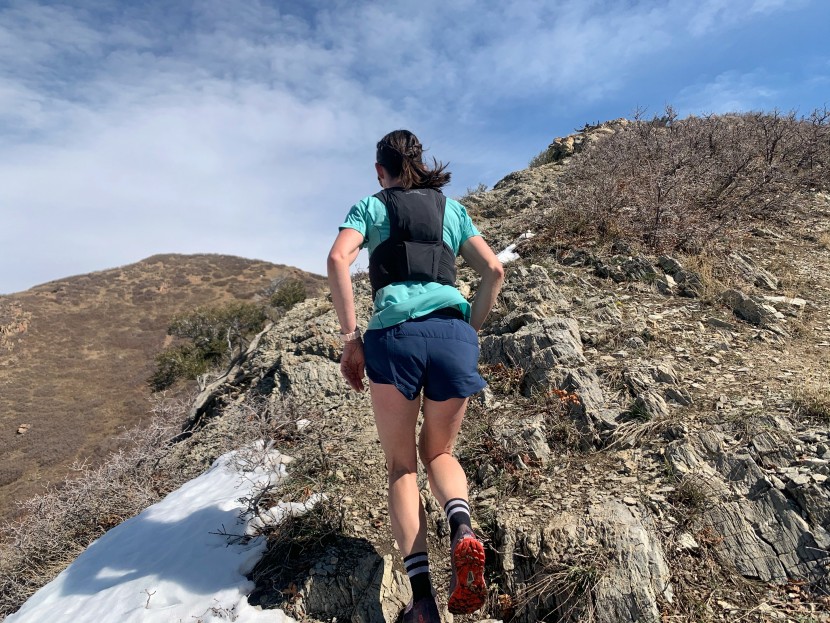 ultimate direction ultralight tee for women - the soft fabric was a dream underneath a running vest, even on the...