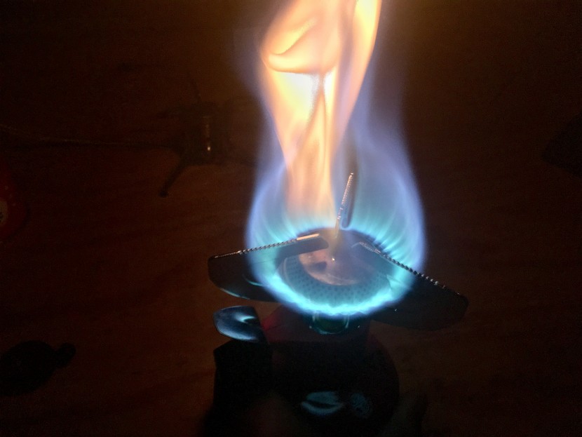 coleman peak 1 - we experienced a few flare-ups when using the peak 1 with a brand...