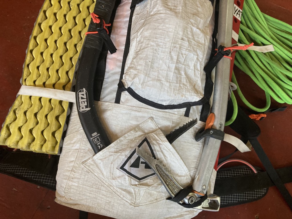 Hyperlite Mountain Gear Prism Crampon Bag in White