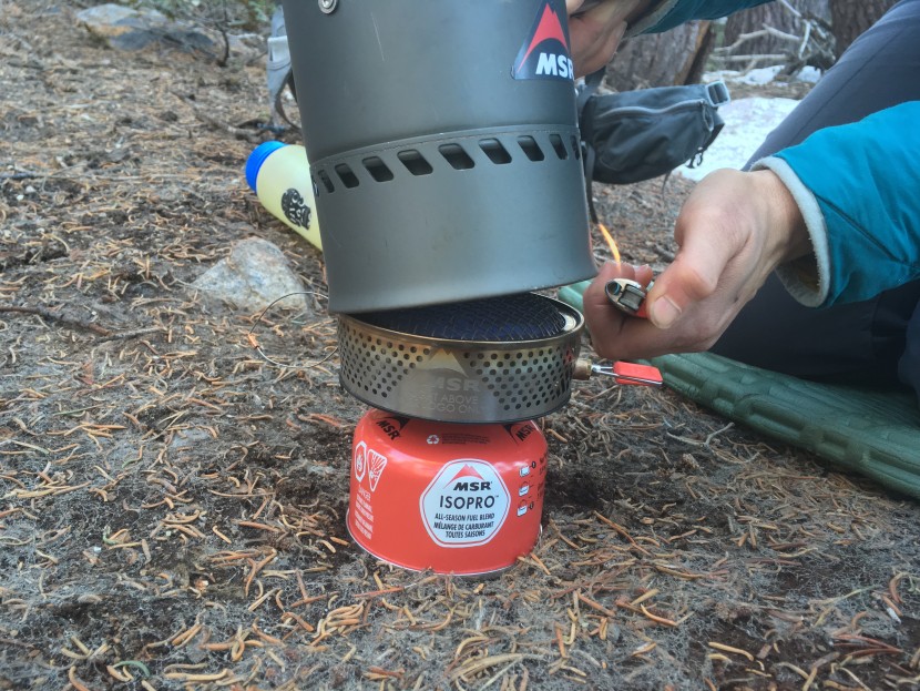 MSR リアクター ストーブ システム 1.0L シングルバーナー HOT，セール