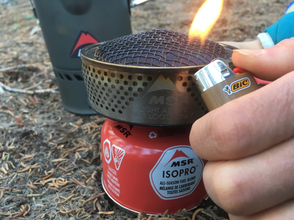 Reactor® Camping Coffee Press, Reactor Stove System