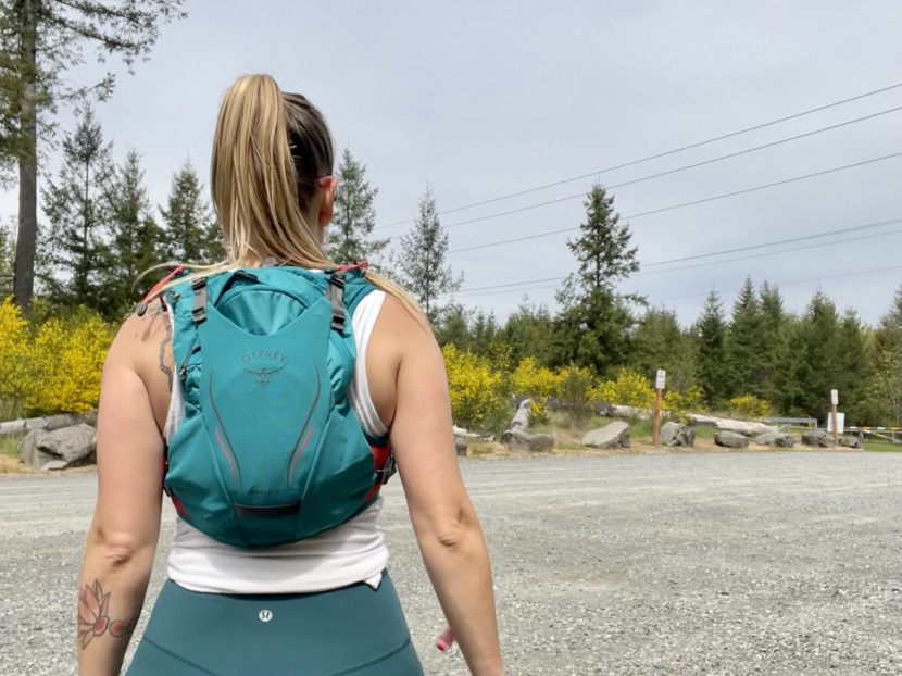 a well-fitted vest will feel good on your frame, even if it's packed...