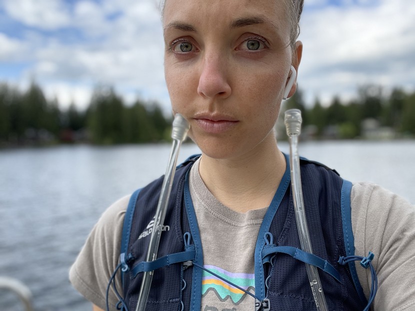 we do not love getting whacked in the face by straws while running.