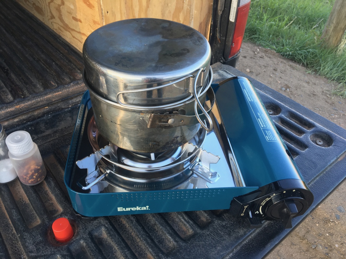 eureka sprk+ butane camping stove review