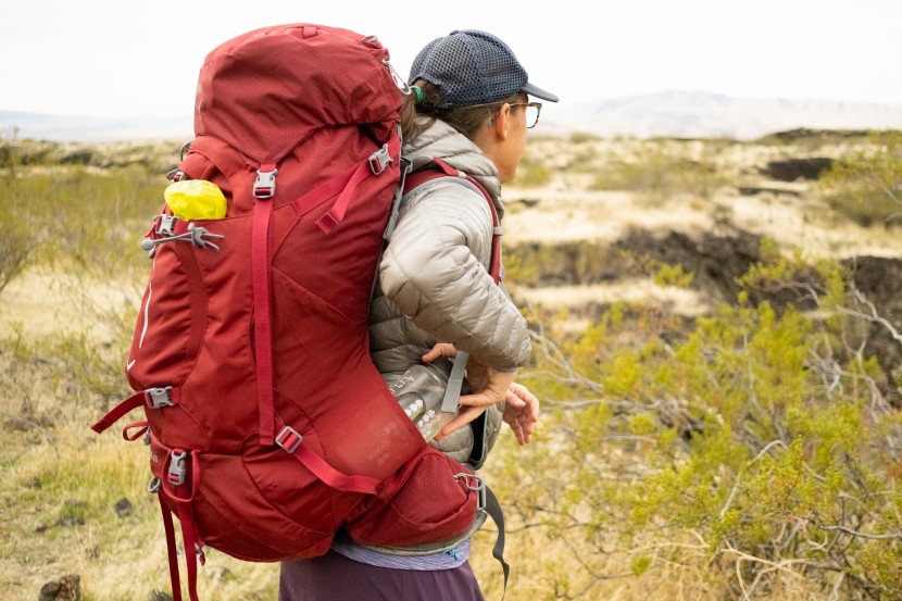 backpacks womens - the integrated hip belt on the ariel 65 was quite comfortable...