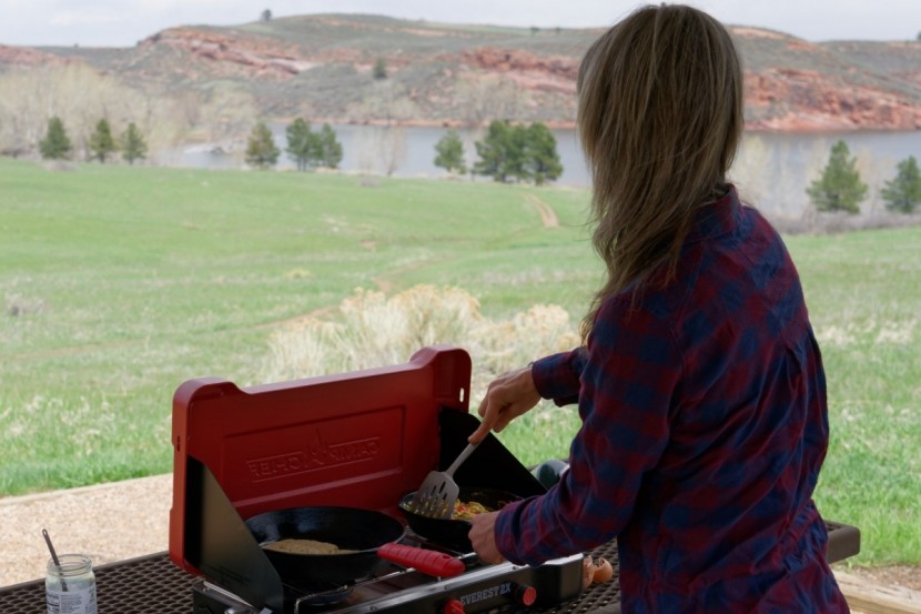 camp chef everest 2x - despite massive power output, the camp chef everest 2x can sustain a...