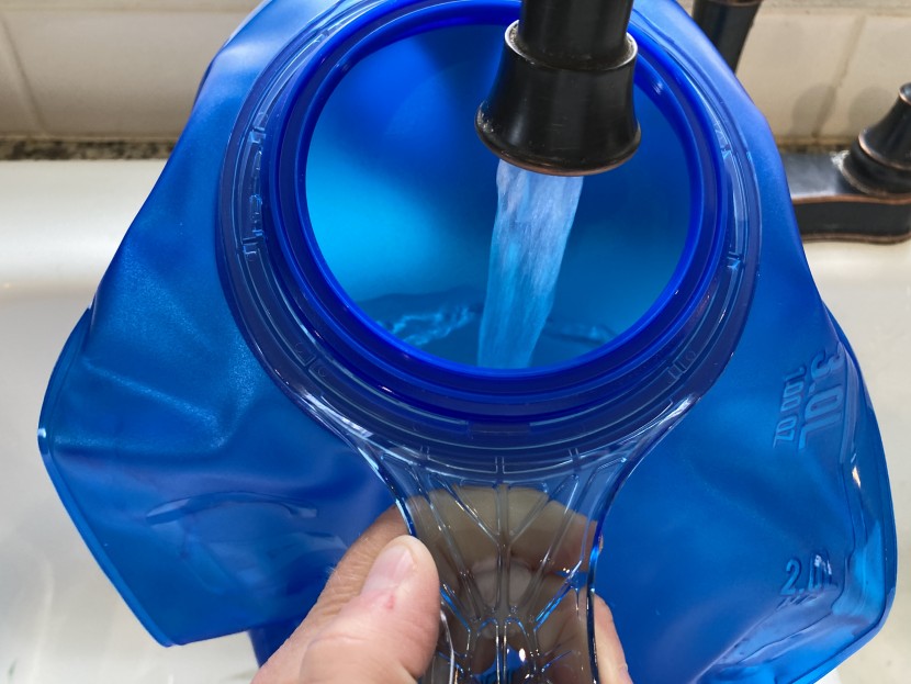 camelbak m.u.l.e. pro 14 - one removed from the pack the 3 liter bladder is easy to fill and...