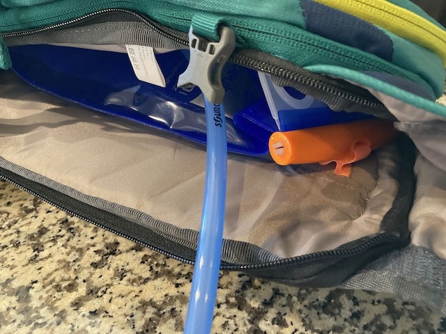 deuter compact exp 12 - side access bladder compartments are becoming more popular and were...