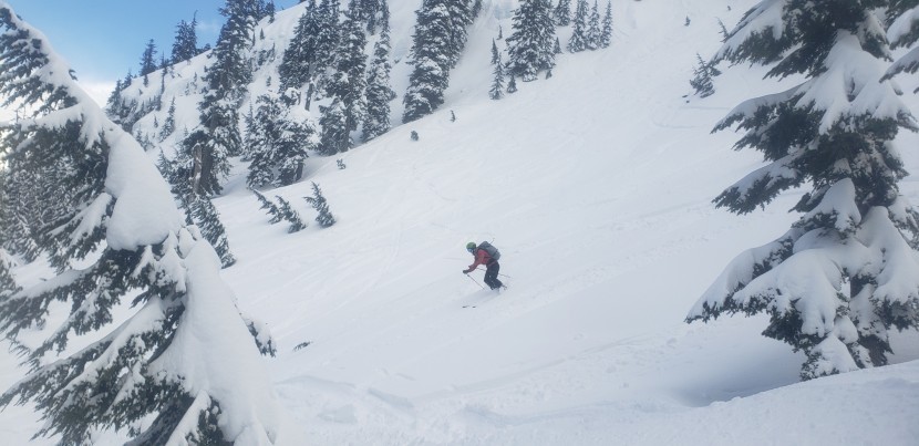 arc&#039;teryx alpha ar 55 - this wasn&#039;t our favorite pack for technical climbing and skiing, but...