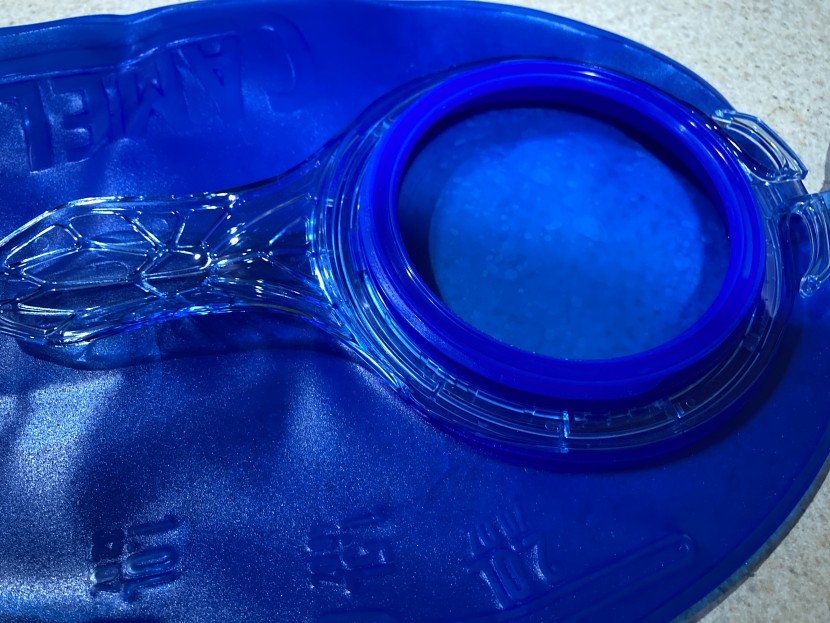 camelbak octane xct 70 - the bladder opening is large enough for a small hand to fit inside...