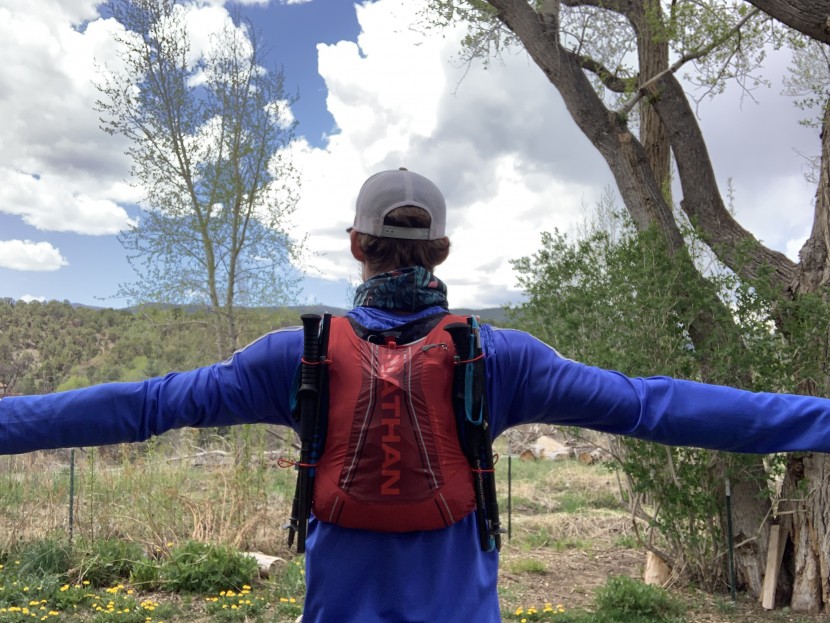 fully loaded, the pole carry system still works well and doesn't...