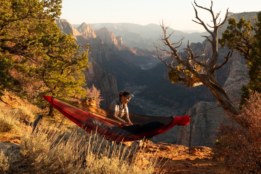 backpacking gear list - doubling as a sleeping place and a camp chair, a hammock can be a...