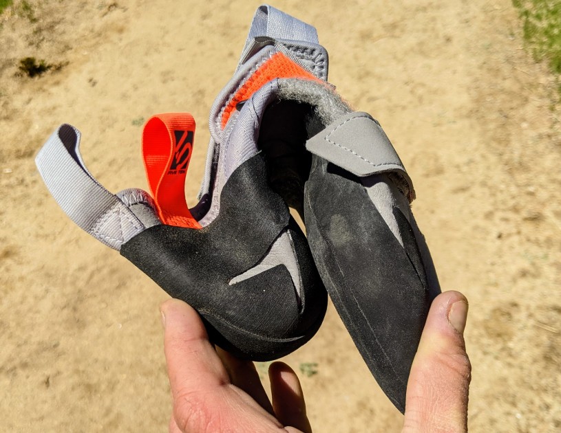 five ten kirigami for women - shown above is the kirigami&#039;s lack of stiffness. this is a soft shoe...