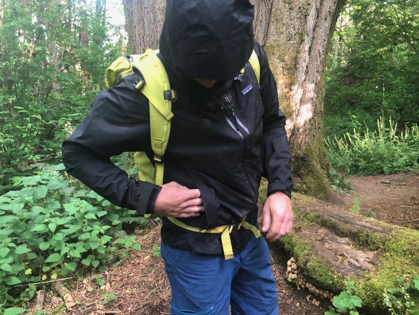 patagonia rainshadow - these handwarmer pockets aren't really raised and aren't very...