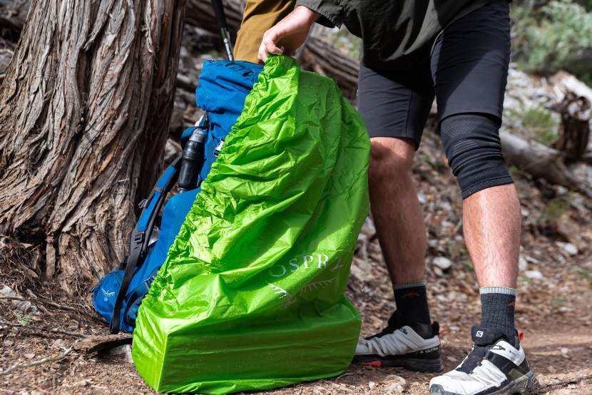 backpacks backpacking - the aether 65 comes with a raincover that is large enough to easily...