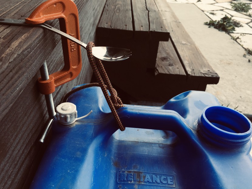 toaks titanium - putting the titanium frame of the toaks spork to the test.