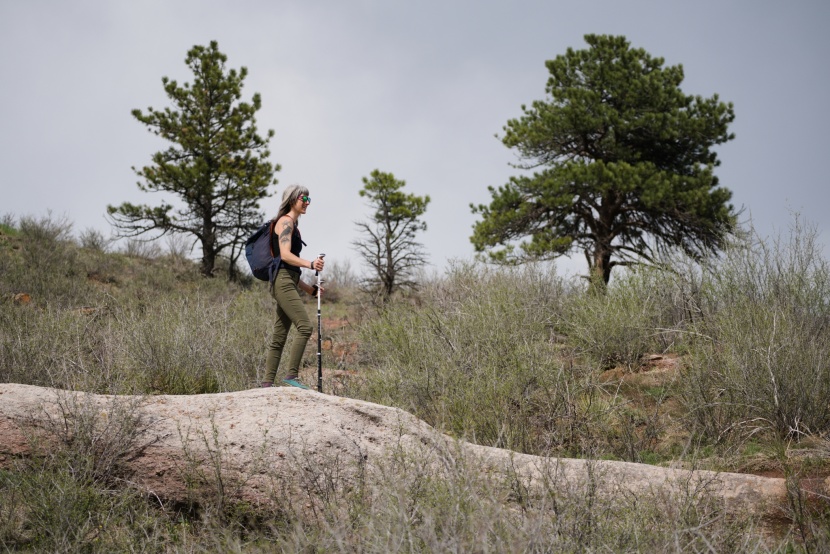 leki cressida cor-tec for women - while the grips are fairly stiff, they contour well to fit the shape...