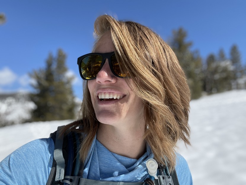 goodr bamfgs - testing the bamfgs during an all-day snowshoe adventure.