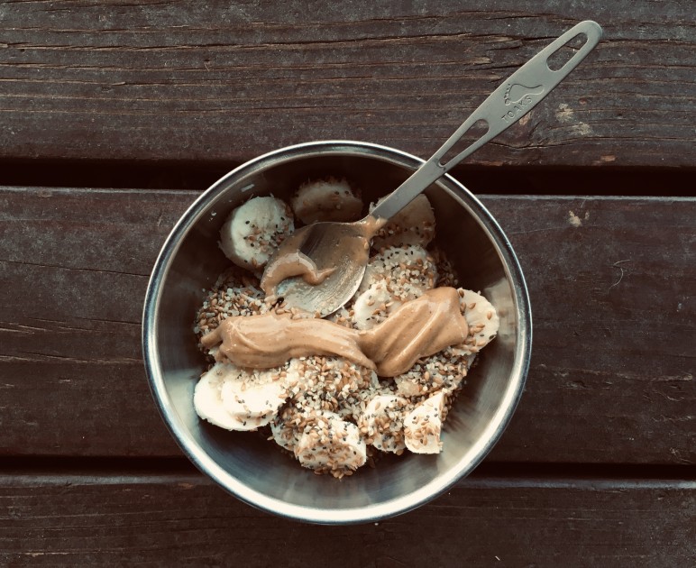 toaks titanium - preparing granola with the toaks to evaluate comfort and overall...