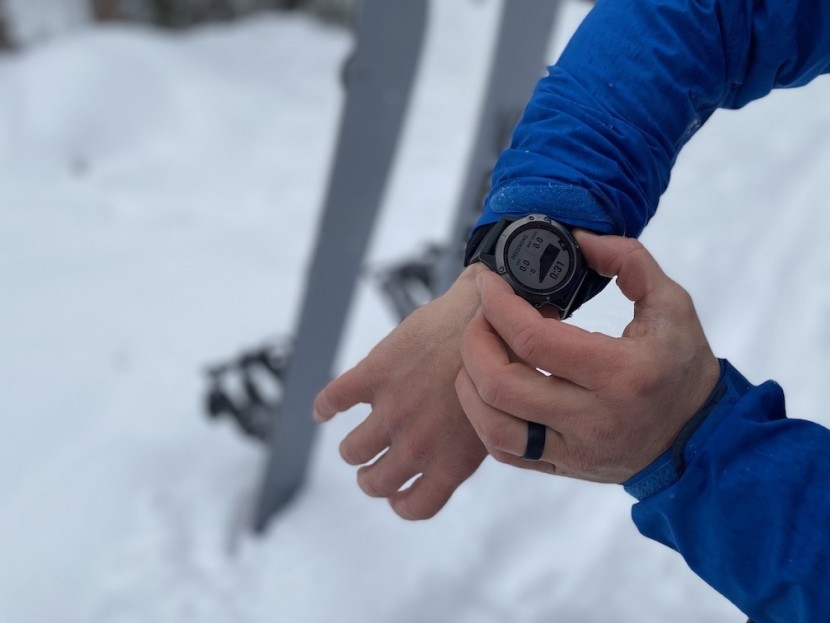 garmin fenix 6 pro - the buttons are a little smaller than most, and while we could use...