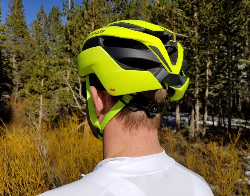 road bike helmet - while not a true aero helmet, the bontrager velocis takes some...
