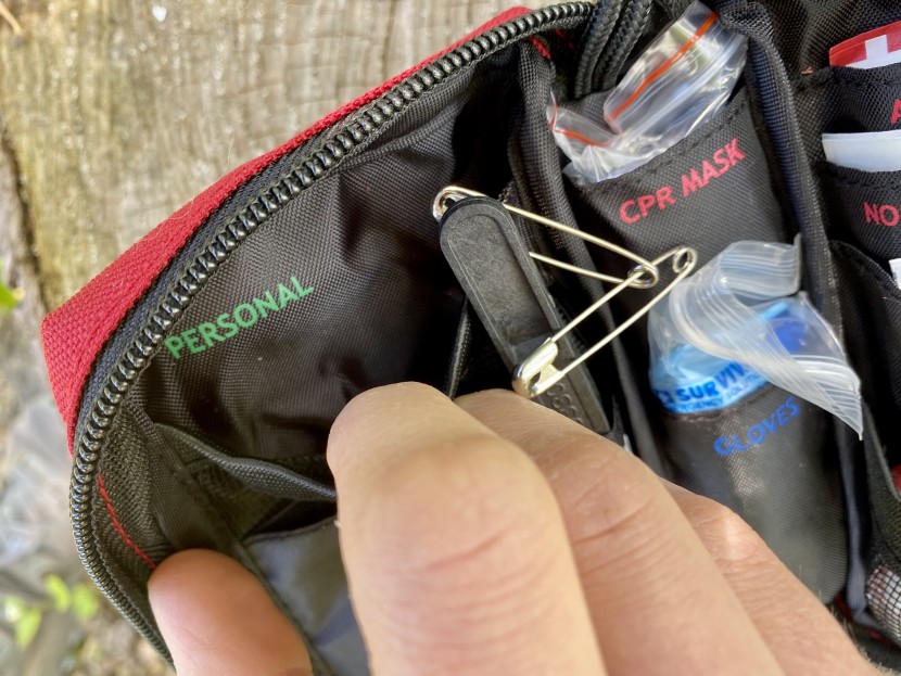 uncharted supply co. core - the extra space labeled &quot;personal&quot; leaves room to customize the core...