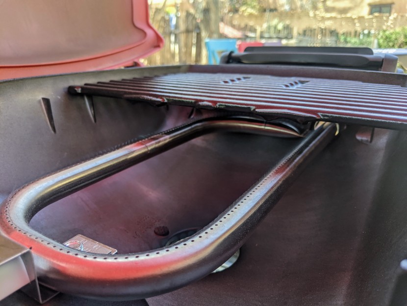 portable grill - u-shaped burners, as found on the weber q 1200, are the design of...