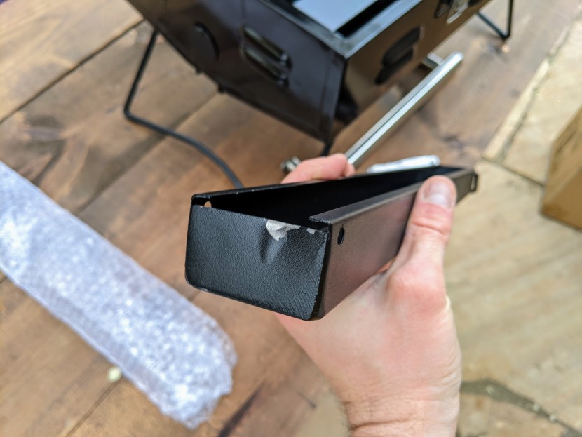 camp chef portable bbq - though this is rather minor, dings and scrapes like this (especially...