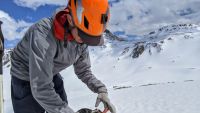 The temperature swings experienced during spring ski mountaineering...