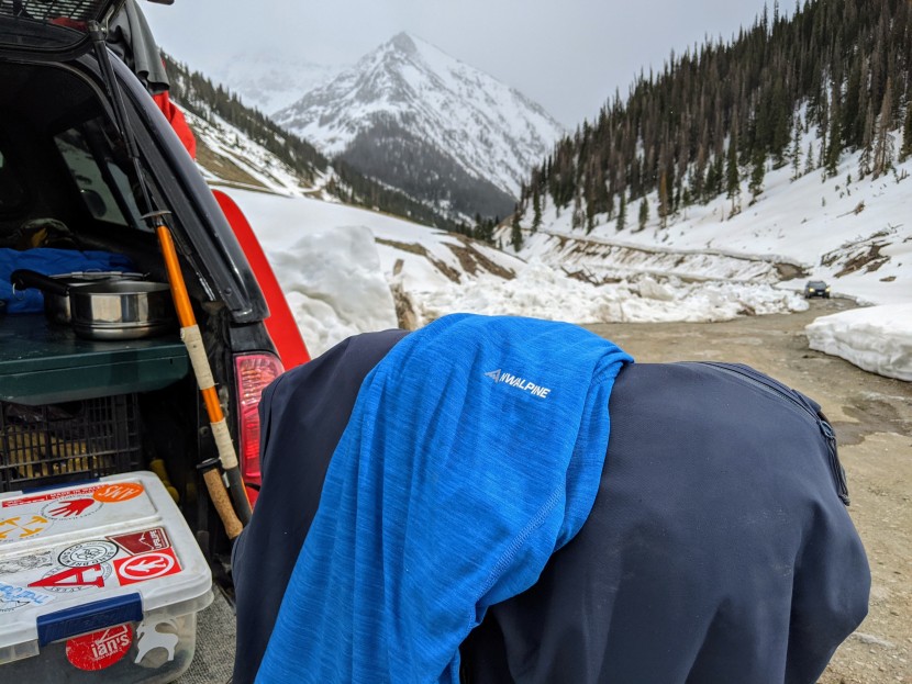 nw alpine spectra - the necessary character to live out of the back of a truck is pretty...