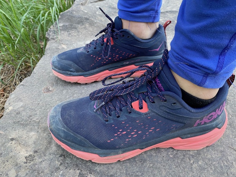 hoka challenger atr 6 for women - the challenger atr 6 is a well-cushioned ride that makes it feel...