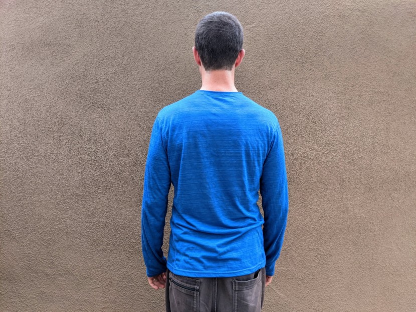 our lead tester is 5'10", 160lbs, wearing a size medium.