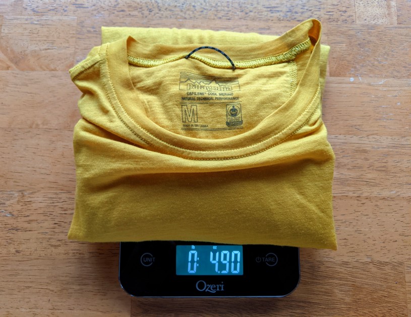 patagonia capilene cool merino long sleeve - even though there are lighter (and stronger) synthetic options, this...