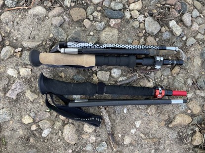 Bâtons De Trekking Pliants Trekology Trek Z Noirs - Occasion - Randonnée