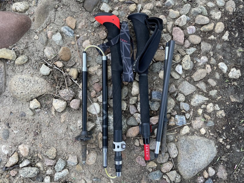 登山用品 mont bell - LEKI Micro Vario Carbon 100~120cm Used Leki Micro Vario Carbon Trekking Poles - Pair | REI Co-op