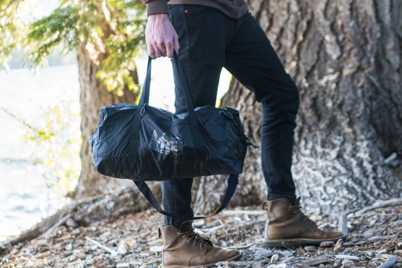 rei stuff travel duffel - you can also easily transport the duffel by its side grab handles.