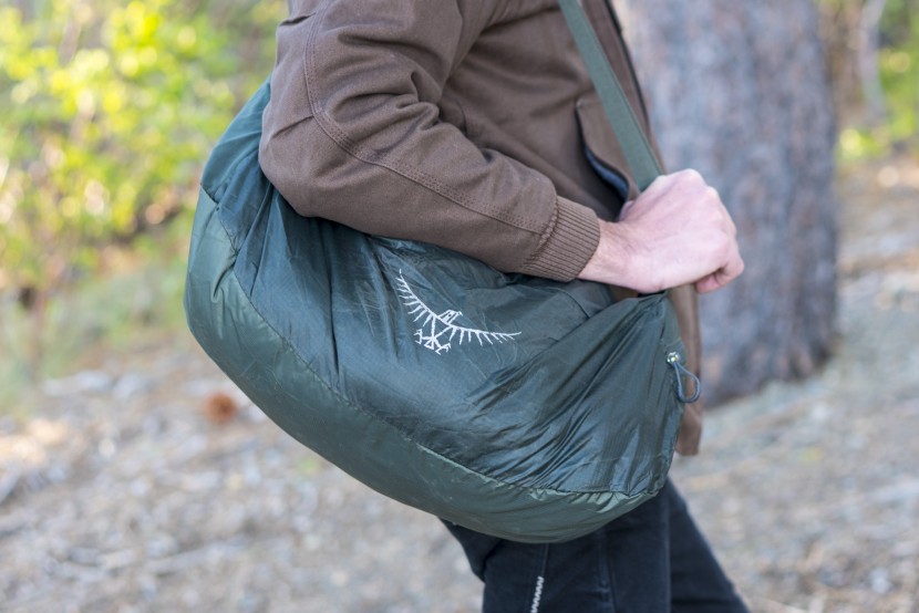 OSPREY｜ (Ultralight Stuff Duffel Black) Ultralight Stuff Duffel - Packable Organization Add-On