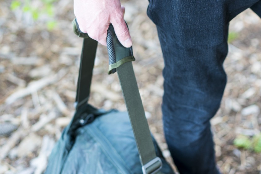osprey ultralight stuff duffel - the padded handle on the shoulder strap is much appreciated for...