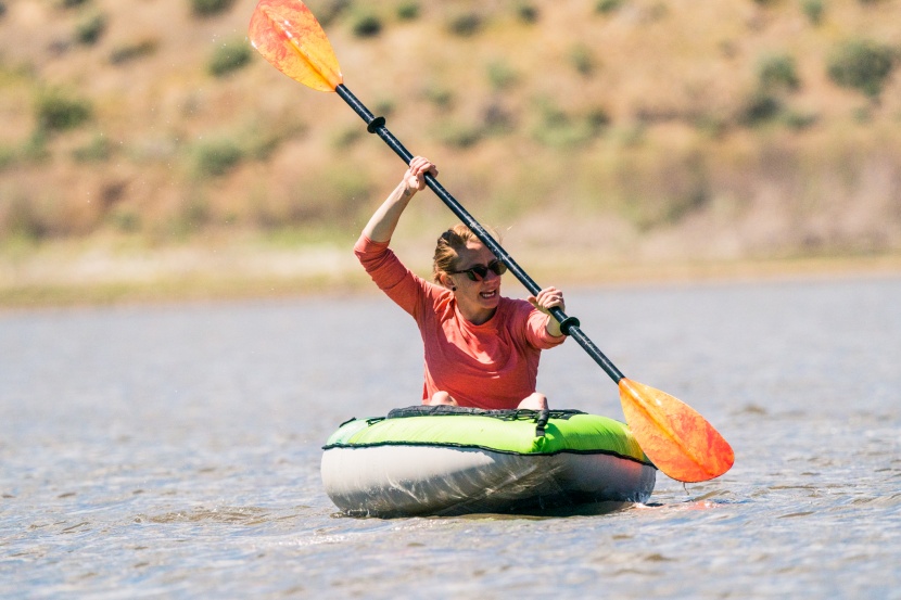 aquaglide navarro 110 - enjoying a relaxing paddle on a calm day - perfect for the navarro.