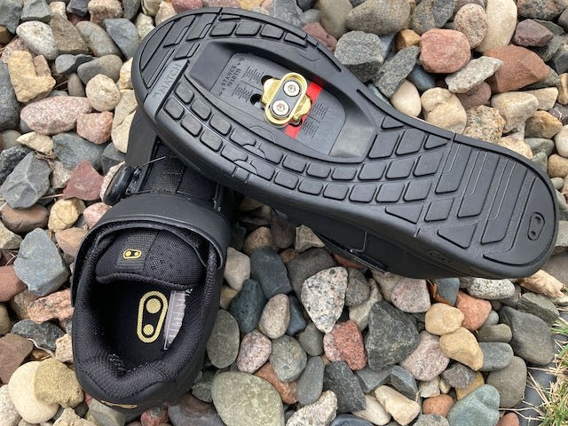 mountain bike pedals - the crank brothers cleats are made of brass and use the standard spd...