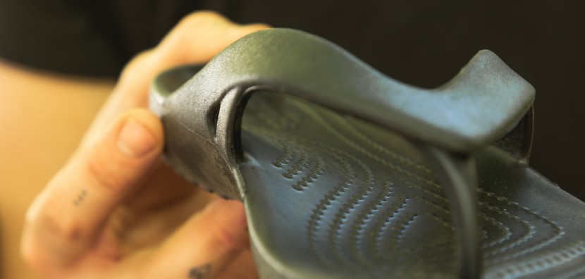 crocs kadee ii - these flips provide a small amount of footbed contouring for support.